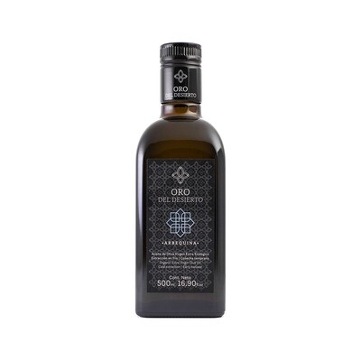 Oro del Desierto Arbequina Extra Virgin Olive Oil (EVOO) 500ml