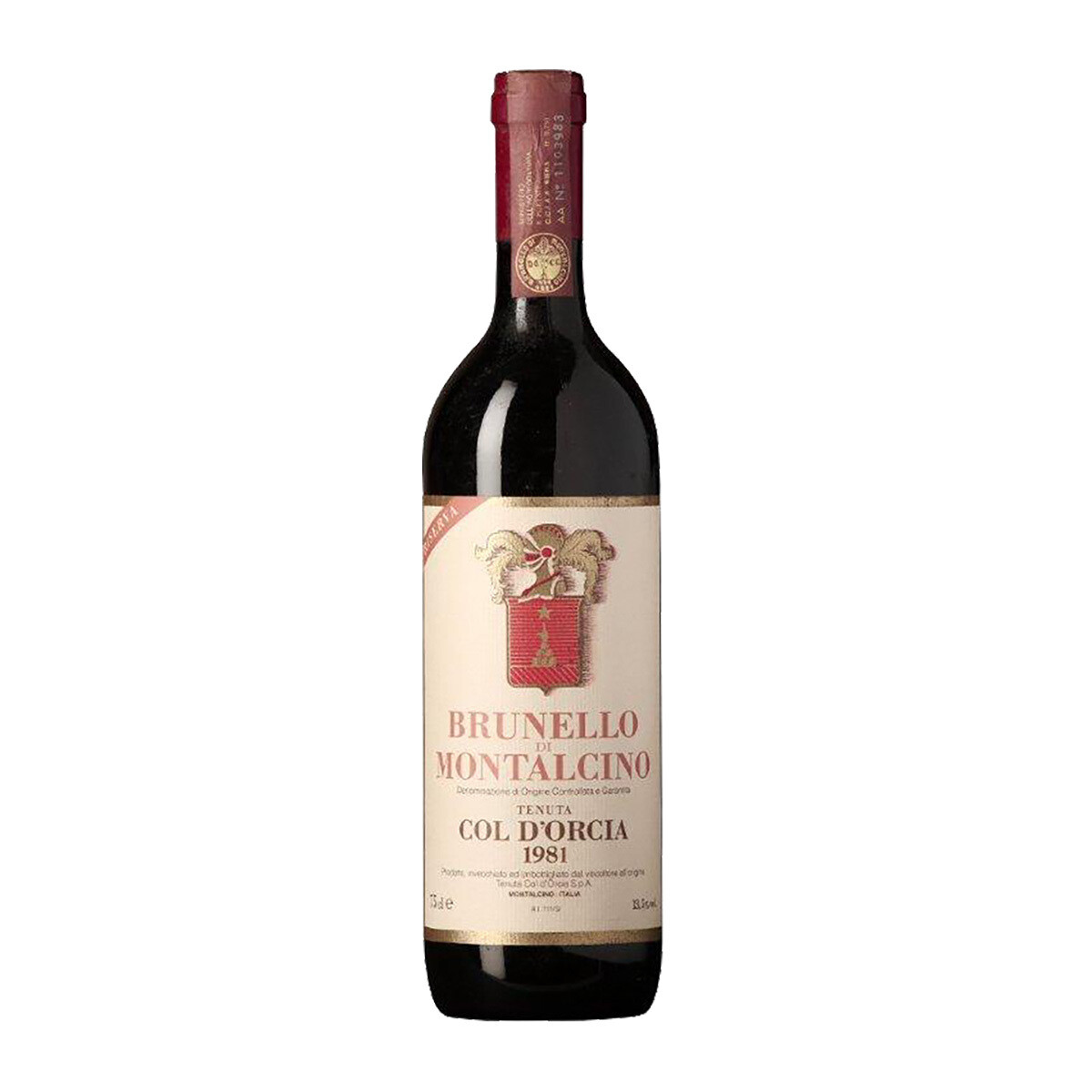 Col d'Orcia  Brunello di Montalcino Riserva 1981