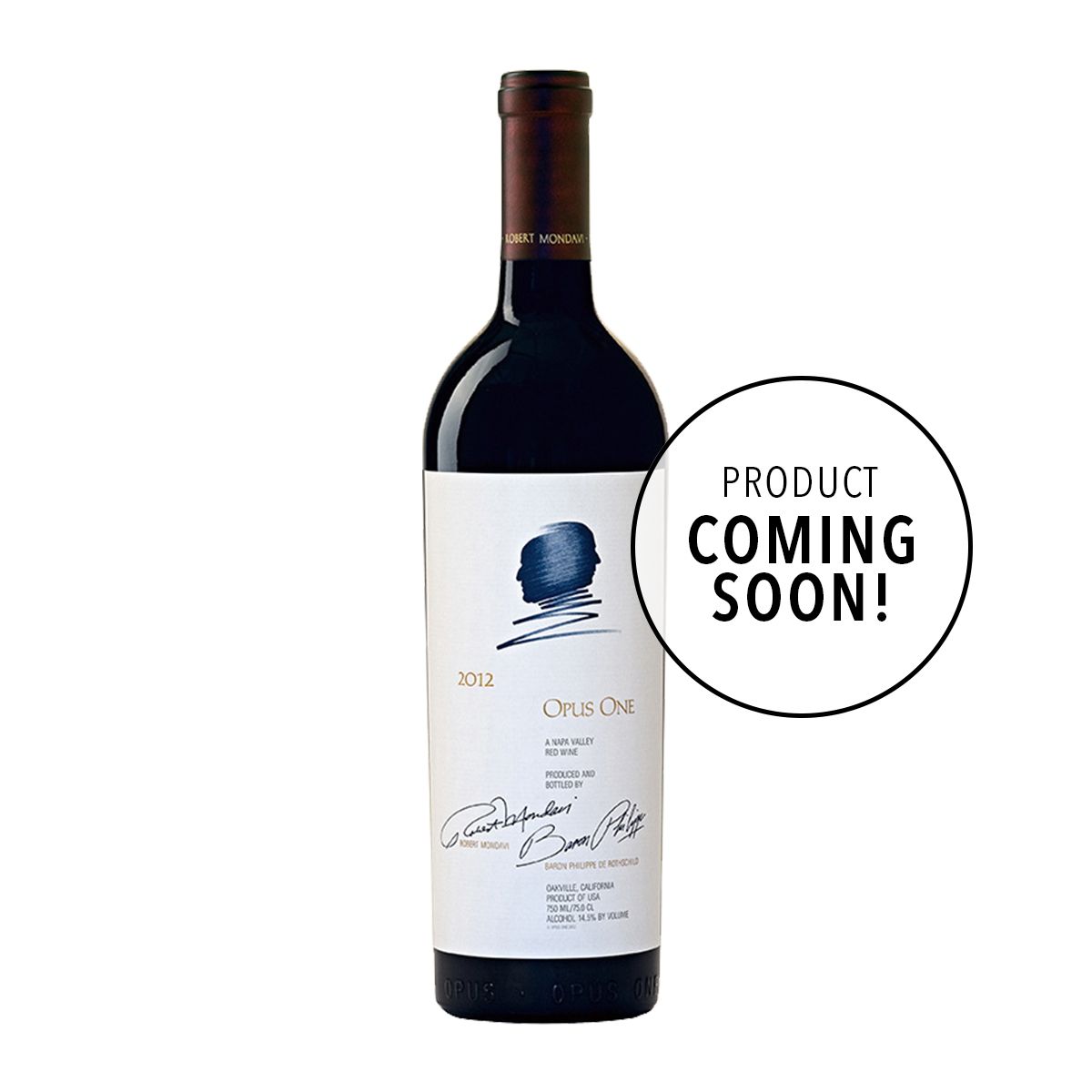 Opus One 2012 (Coming Soon)
