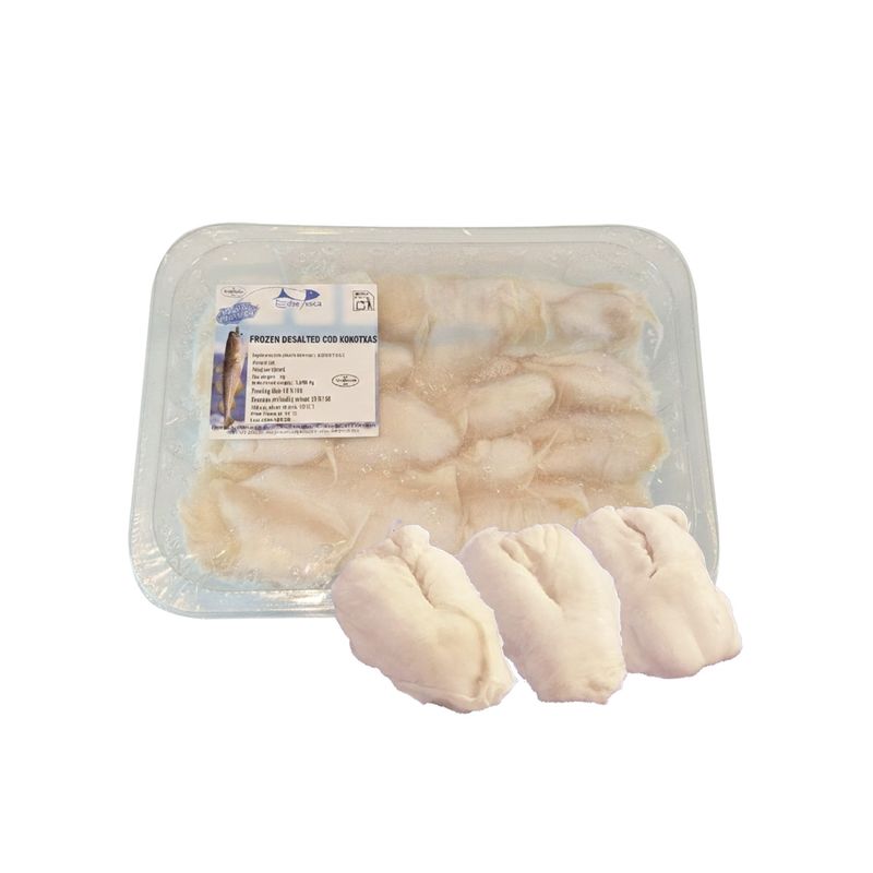 Ederpesca Premium Desalted Cod Kokotxas Bacalao (1kg Approx)