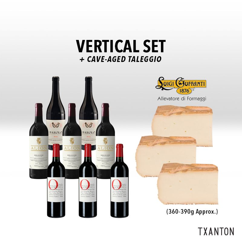 Vertical Set | Cave-Aged Taleggio