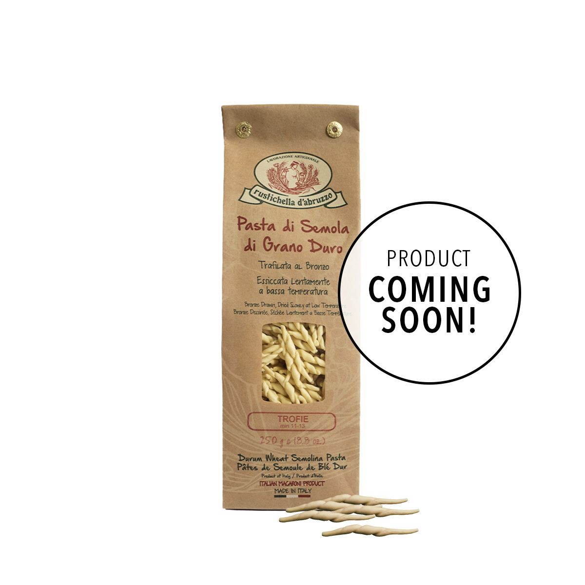 Rustichella d'Abruzzo - Trofie 250g (Coming Soon)