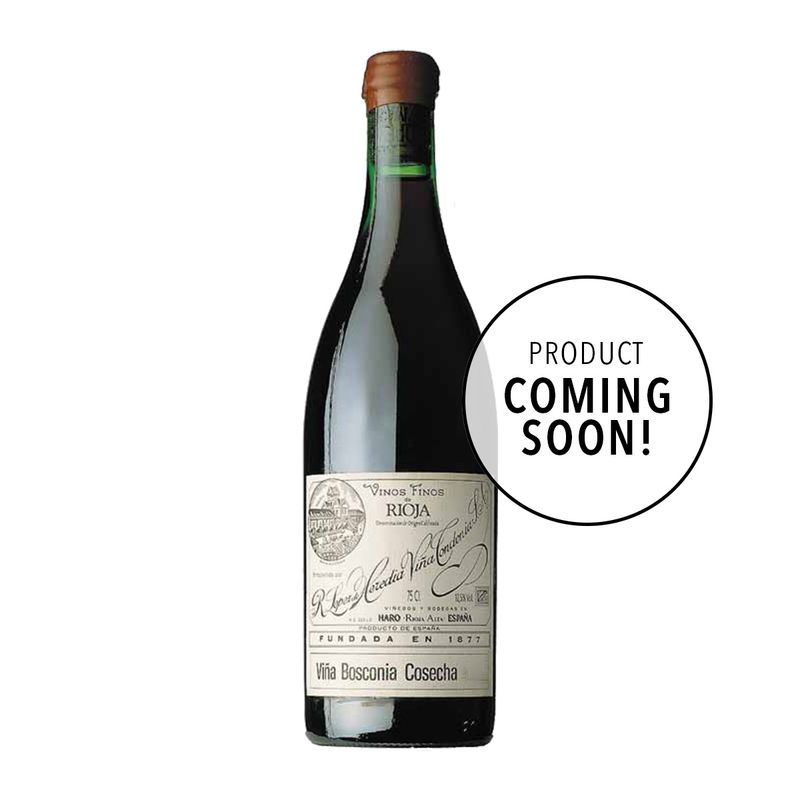 Vina Bosconia Gran Reserva 2004 (Coming Soon)