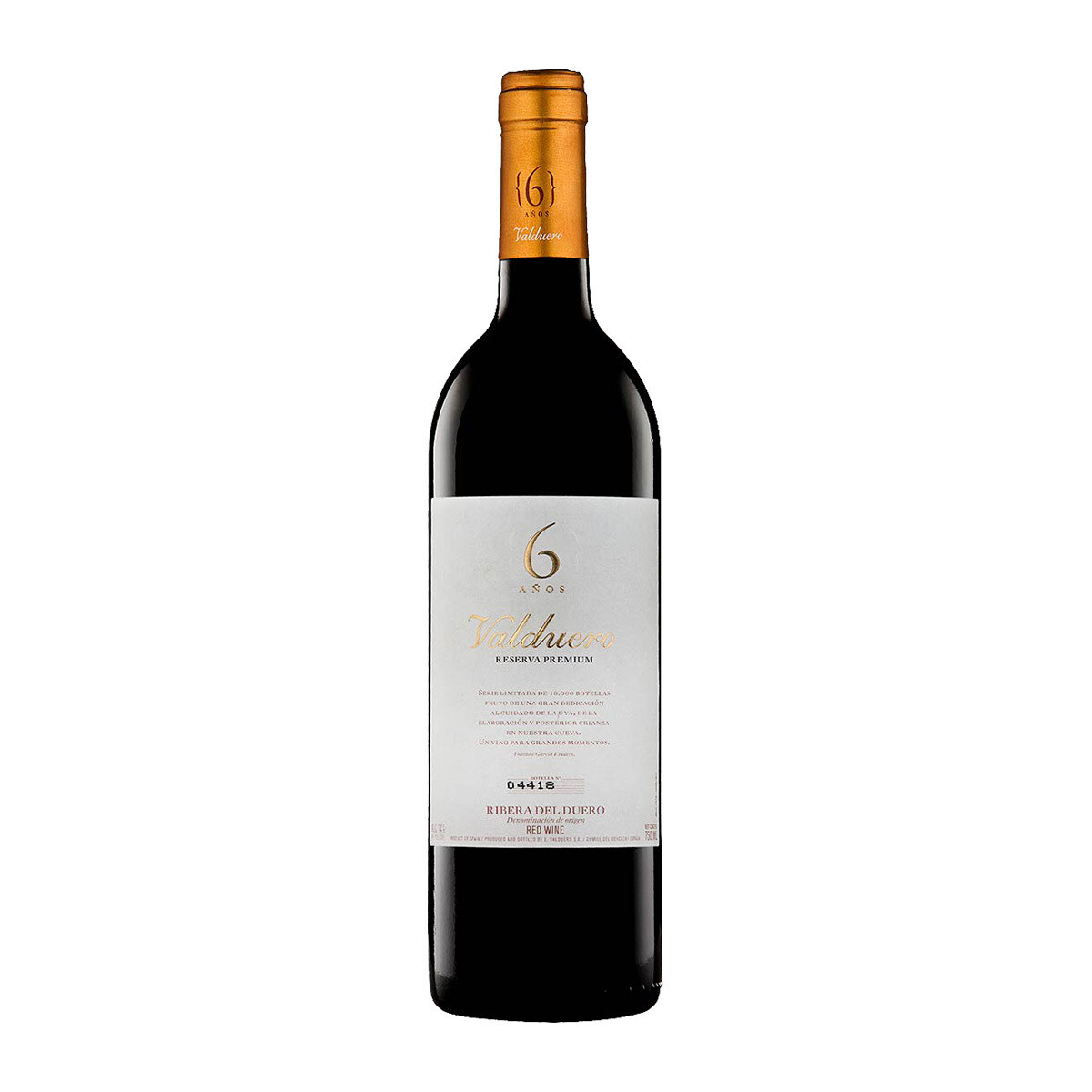 Bodegas Valduero 6 Anos 'Valduero' Reserva Premium 2016
