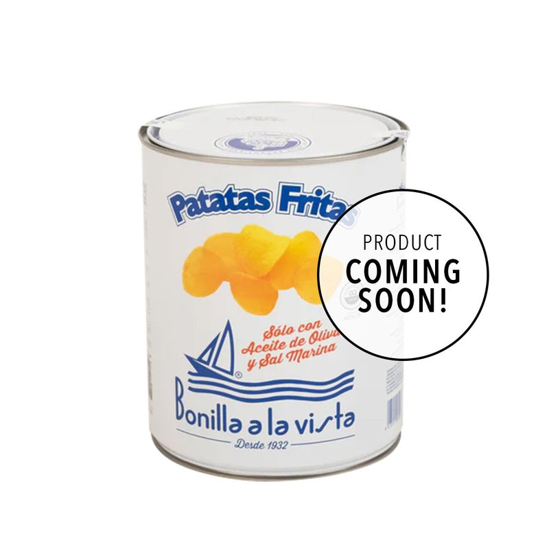 Bonilla a la Vista Potato Chips 500g Tin (Coming Soon)