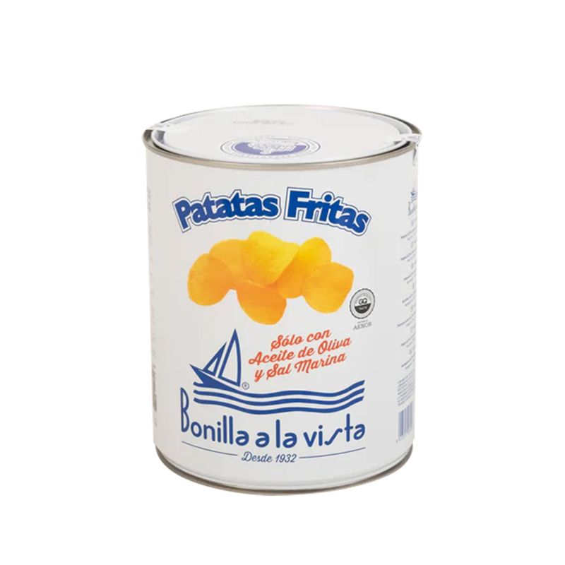 Bonilla a la Vista Potato Chips 500g Tin