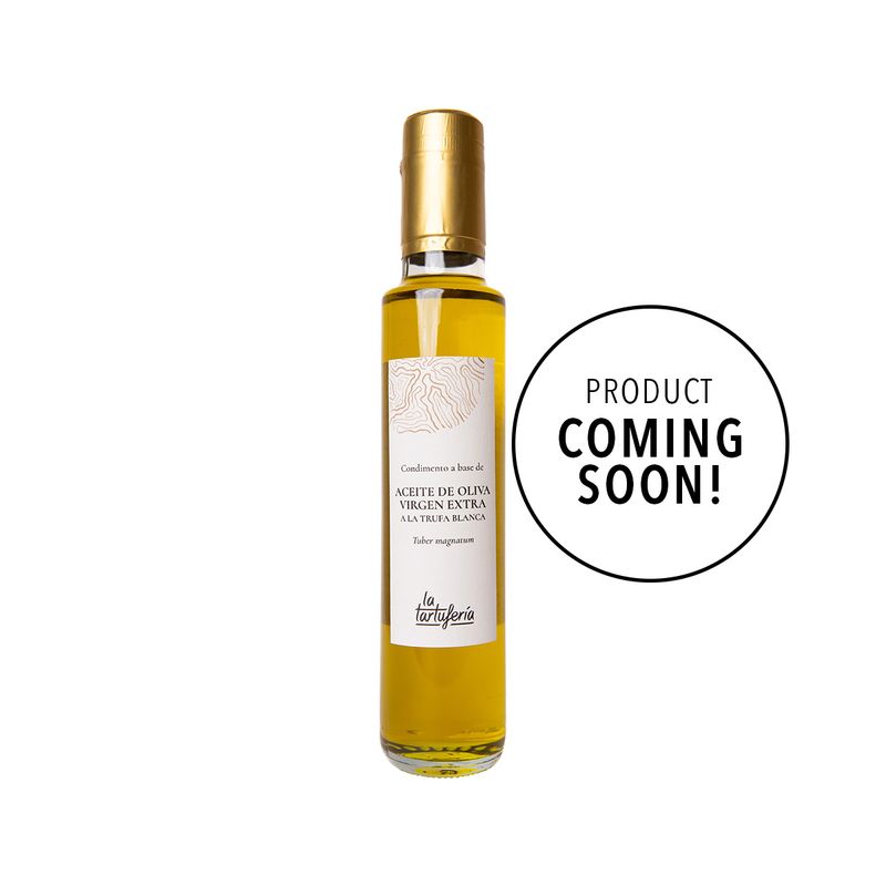 La Tartufería White Truffle Olive Oil 250ml (Coming Soon)