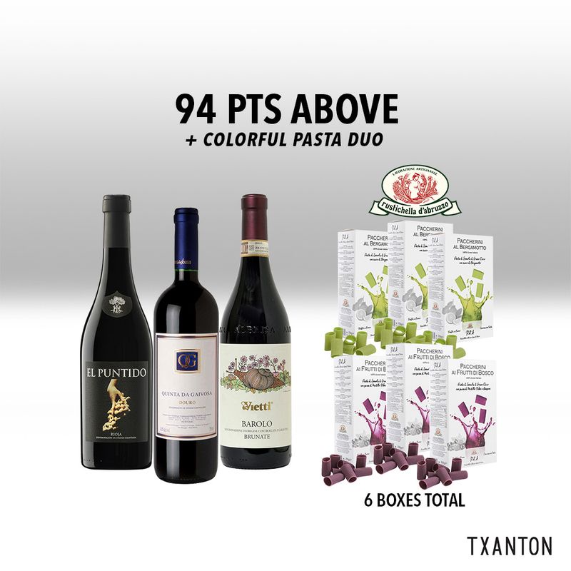 94 Pts. Above | Colorful Pasta Duo