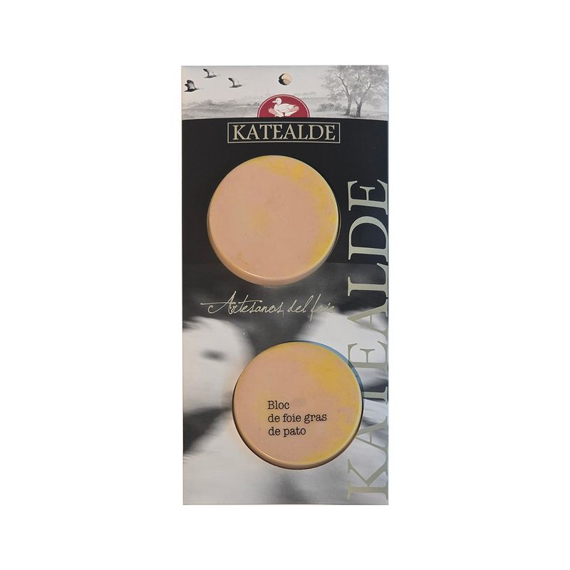 Katealde Duck Foie Gras, Bloc, 2 x 40g