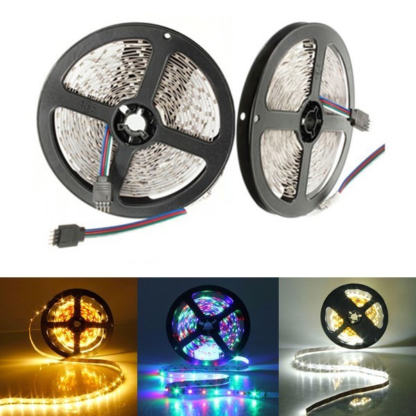 AI SmartHome 5M 300 LEDs SMD 3528 Flexible LED Strip Light Non-Waterproof DC 12V