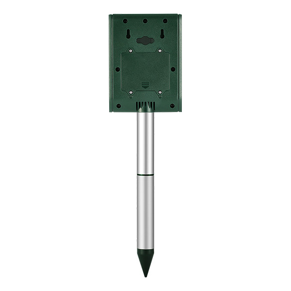 AI SmartHome Garden Ultrasonic PIR Sensor Solar Animal Dispeller Strong Flashlight Dog Repeller