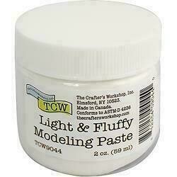 Crafter's Workshop Modeling Paste 2ozLight & Fluffy