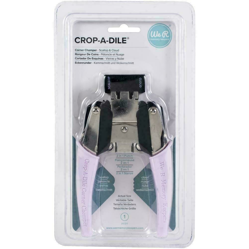 Crop-A-Dile Retro Corner Chomper ToolScallop & Cloud