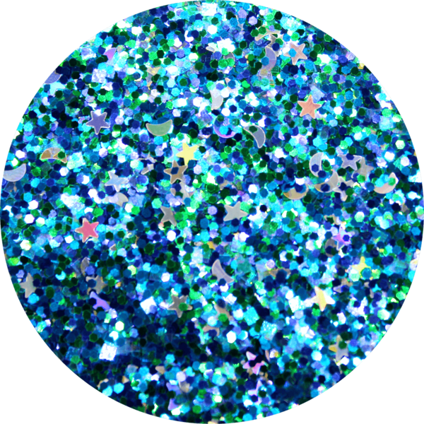 Glitter solvent resistant glitter -Neon Moon