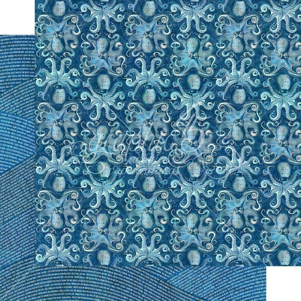 Graphic 45 Ocean Blue Double-Sided Cardstock 12"X12" Kauai