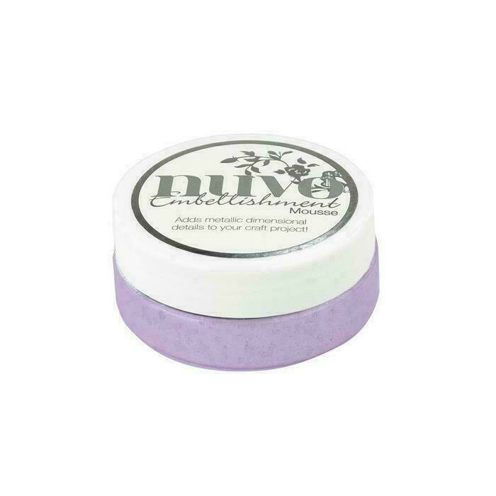 Nuvo - Embellishment Mousse - Lilac Lavender - 801n