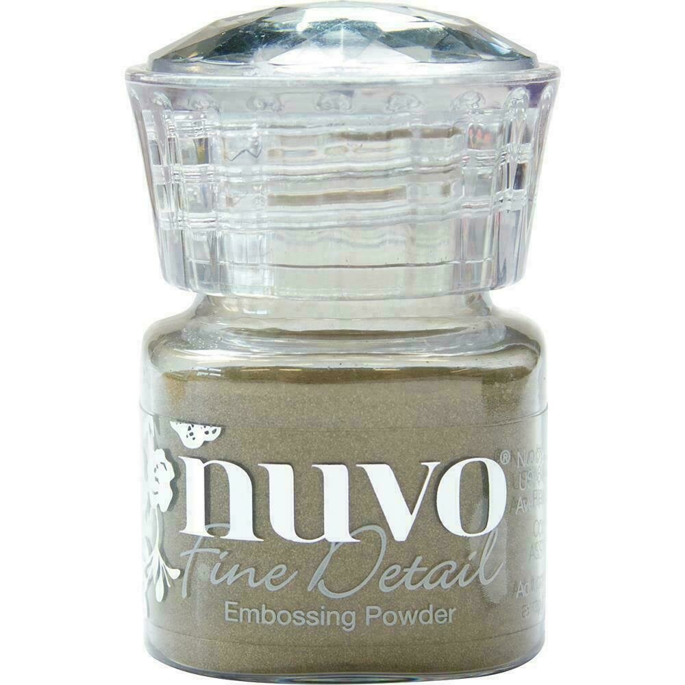 Nuvo Embossing Powder Fine Detail .68oz  - Classic Gold