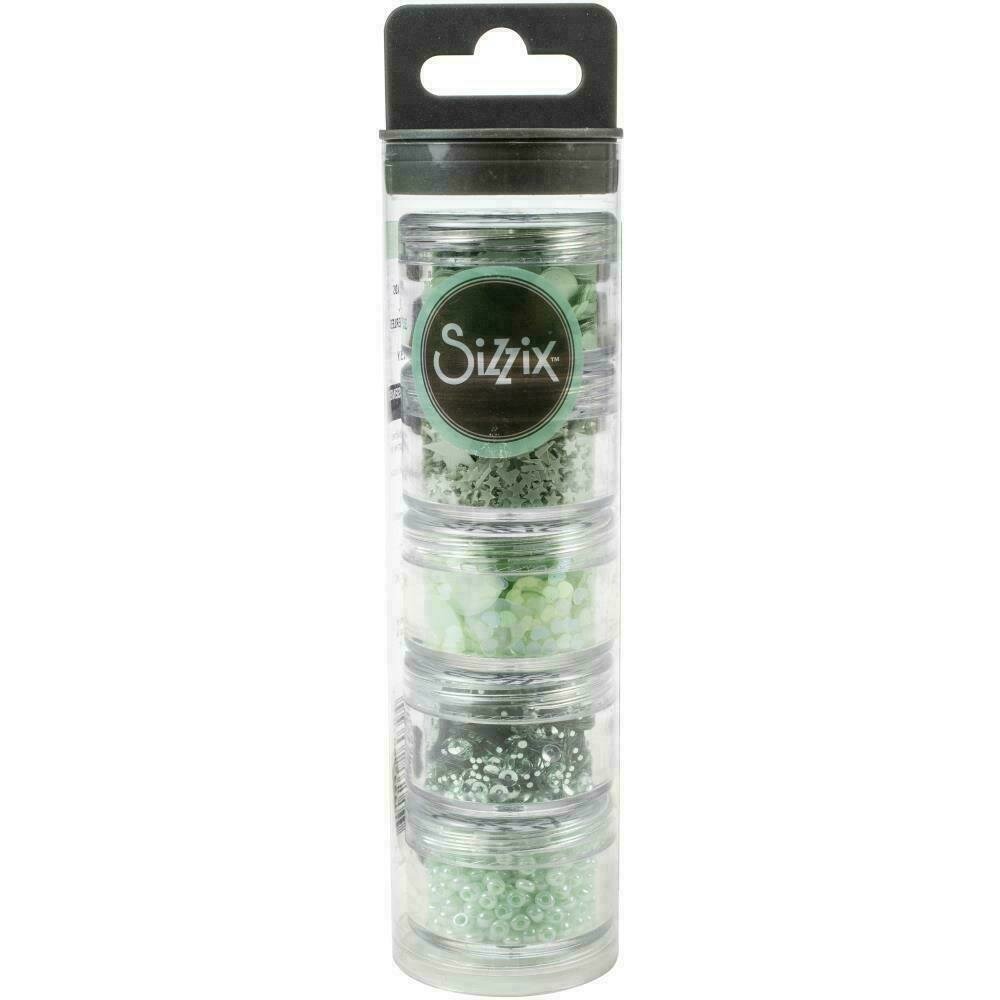 Sizzix Making Essential Sequins & Beads 5/Pkg
Green Tea (formerly Agave) 5g Per Pot