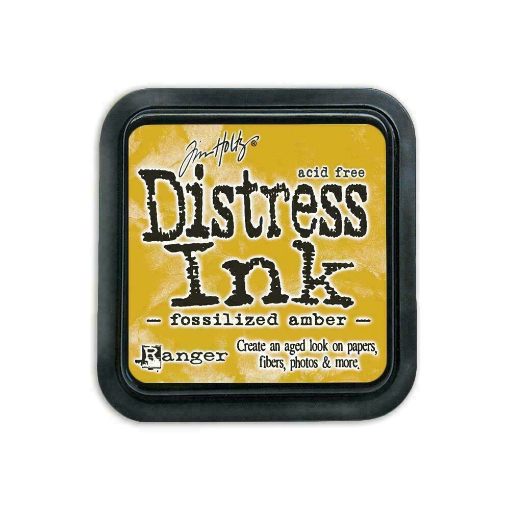Tim Holtz Distress Ink Pad
Fossilized Amber