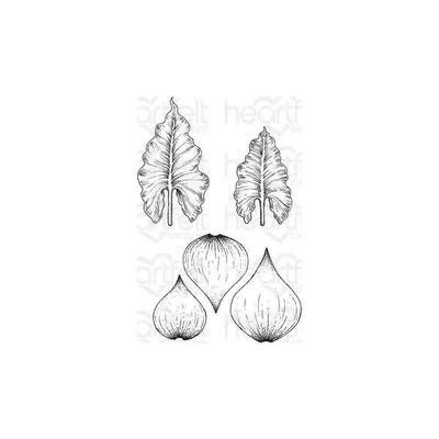Heartfelt Creations Cling Rubber Stamp Set Calla Lily