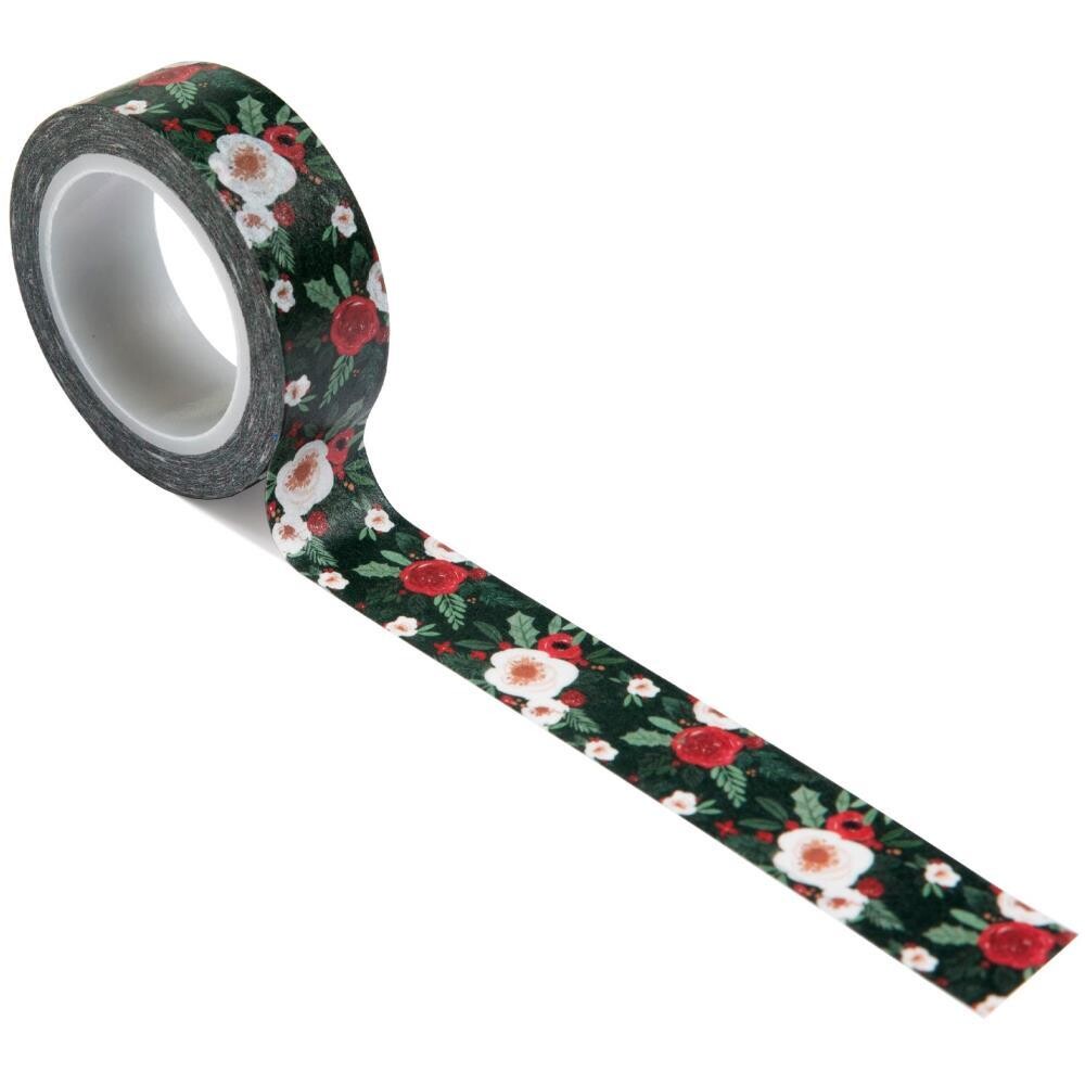 Happy Christmas Washi Tape - Cozy Floral