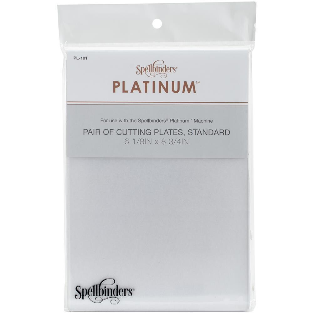 Spellbinders Platinum Standard Cutting Plates - 2@ 6 1/8" X 8 3/4"