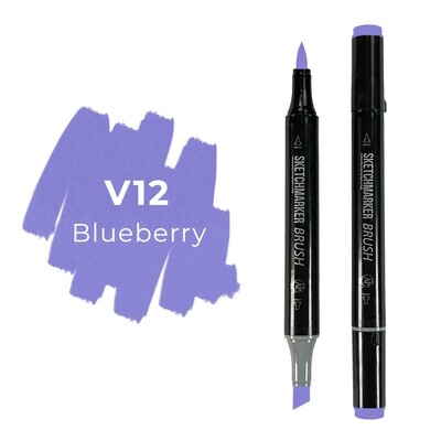 Sketchmarker Brush Pro - Blueberry V12