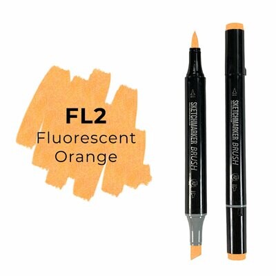 Sketchmarker Brush Pro - Fluorescent Orange FL2