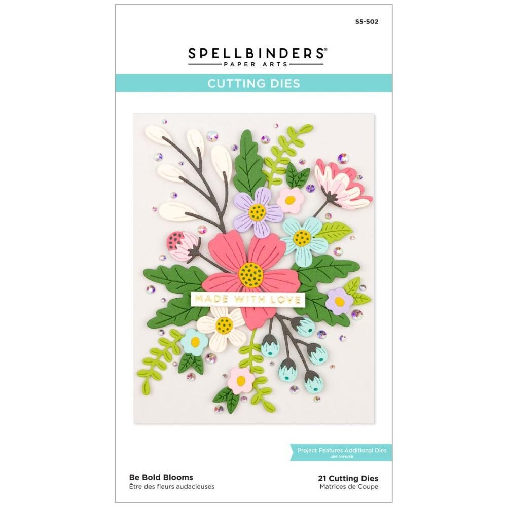 Spellbinders Be Bold Collection - Be Bold Blooms Dies