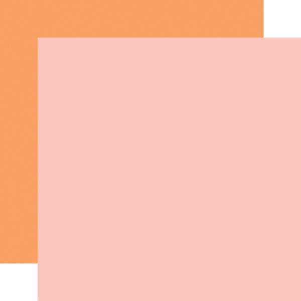 Echo Park Birthday Girl 12" X12" Sheet - Lt. Pink / Orange