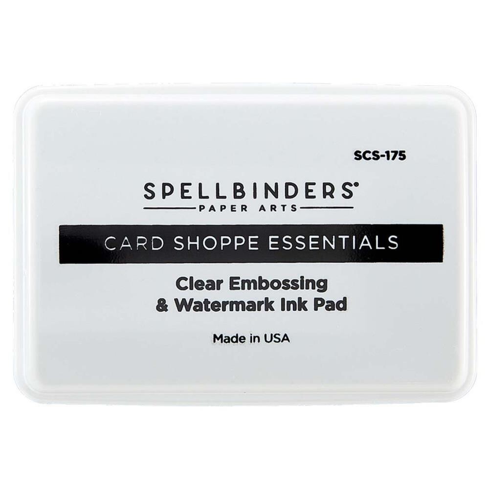 Spellbinders Card Shoppe Essentials - Clear Embossing And Watermark Ink Pad