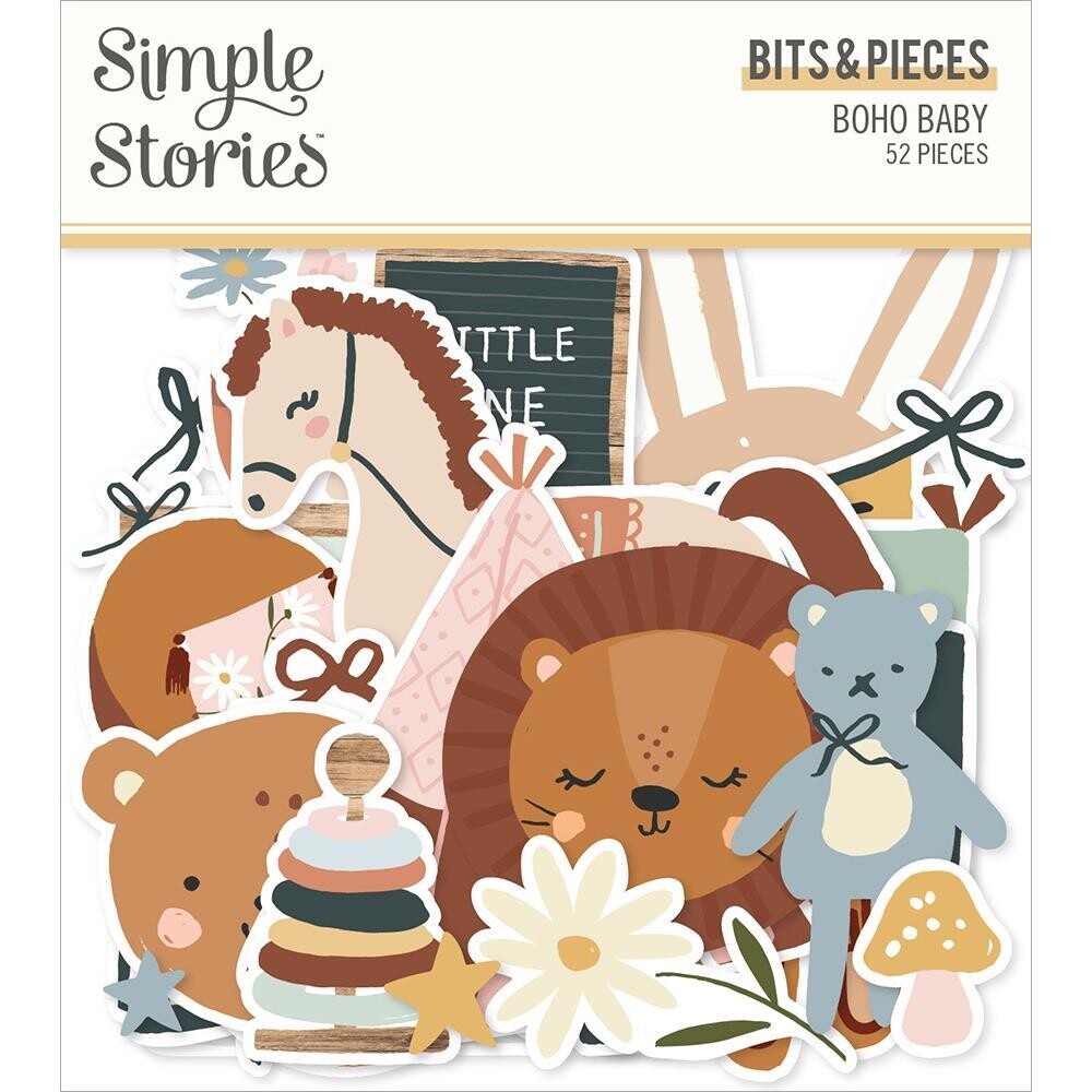 Simple Stories Boho Baby - Bits And Pieces