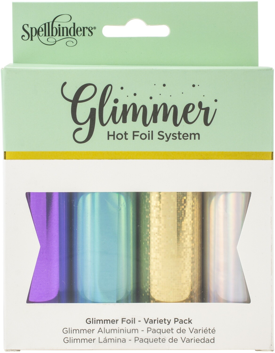 Glimmer Hot Foil 4 Rolls - Spellbound Variety Pack