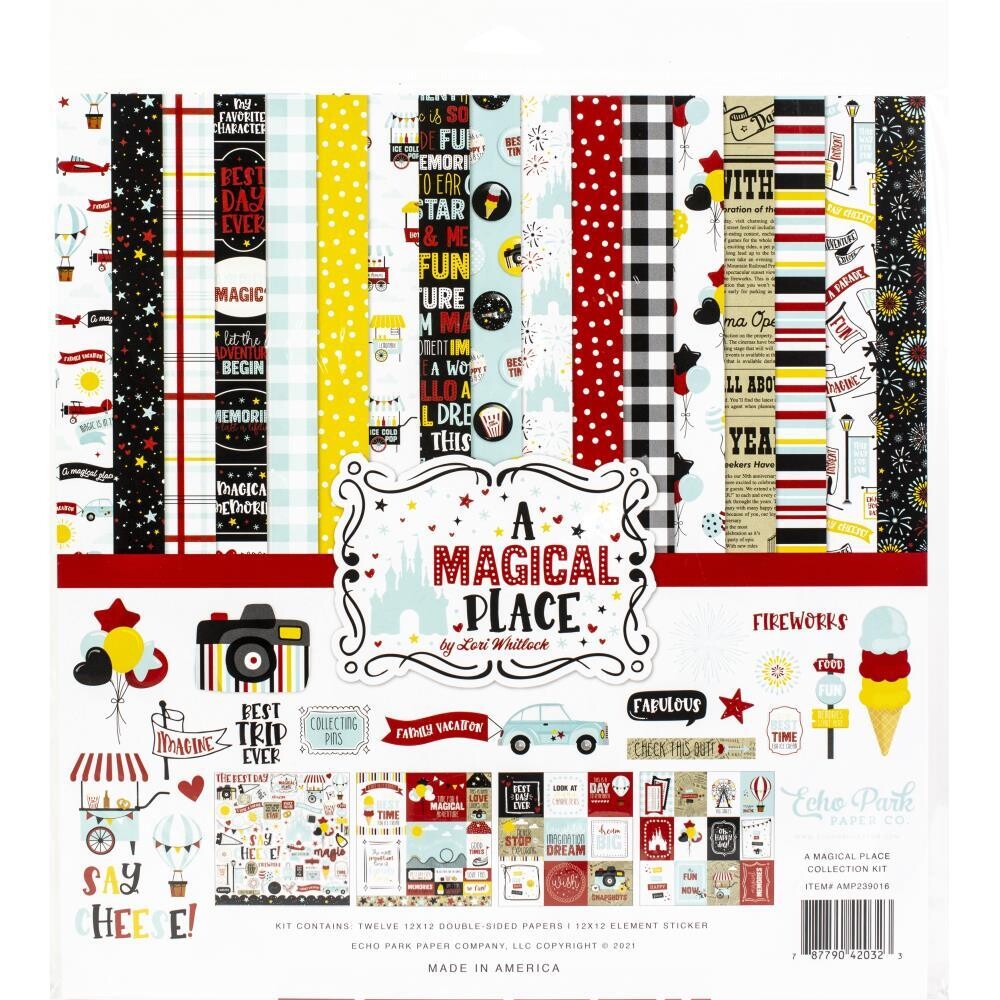 Echo Park A Magical Place 12" X 12" Collection Kit