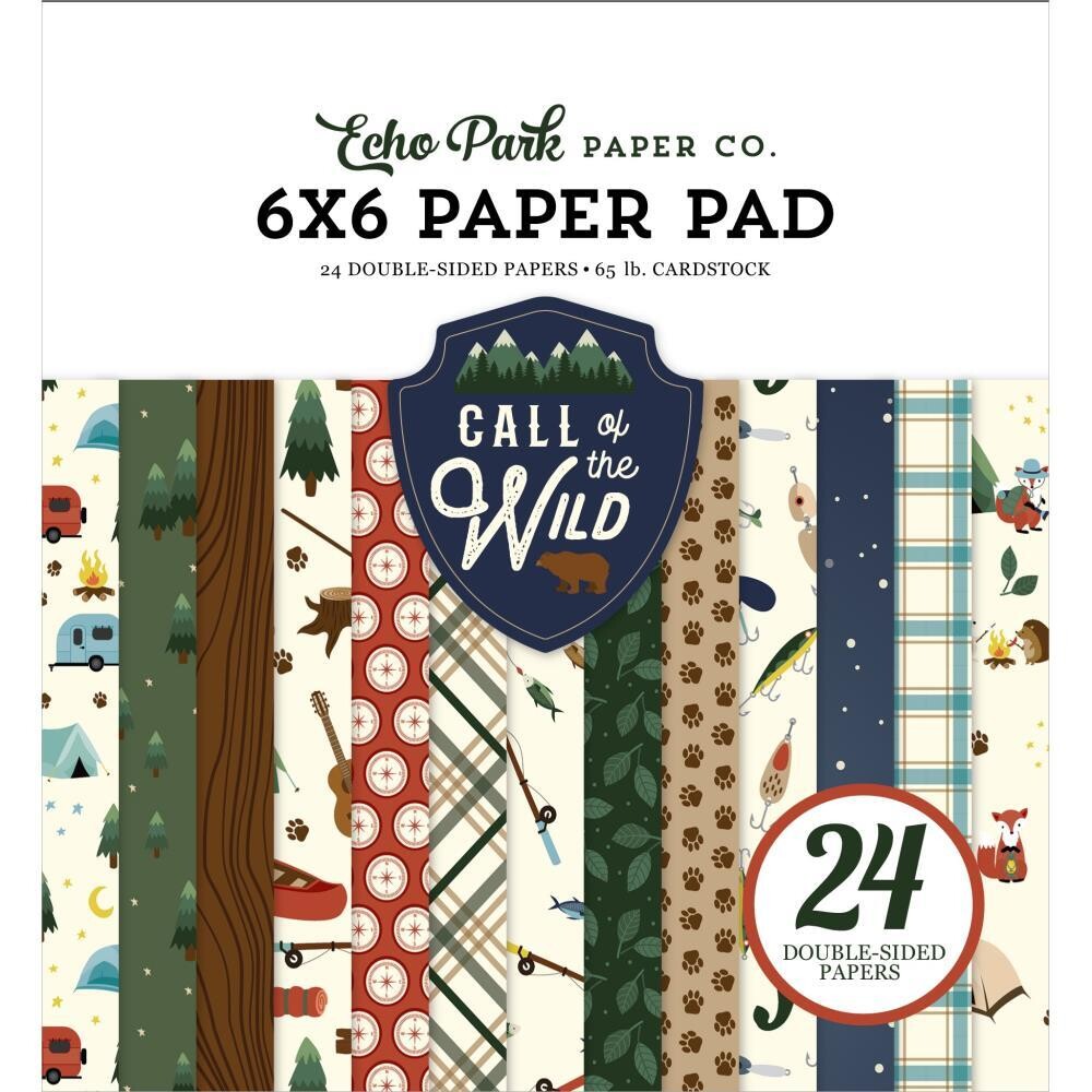 Echo Park 6" x 6" Paper Pad - Call of the Wild