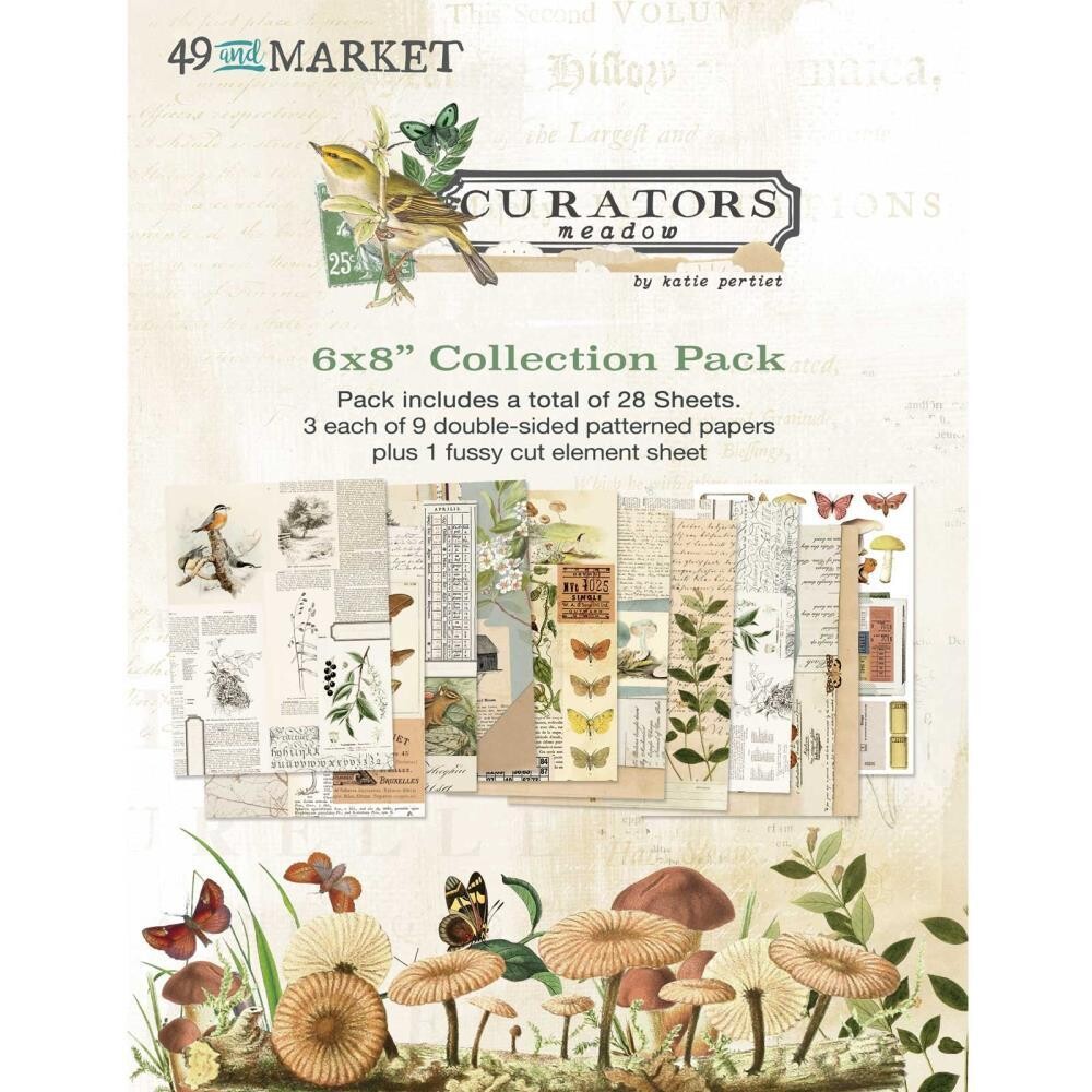 49 And Market Curators Meadow 6" X 8" Collection Pack