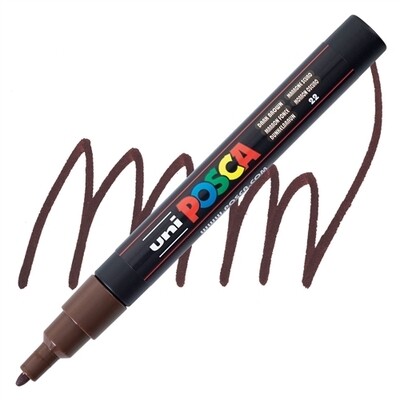 Posca Pen - Dark Brown
