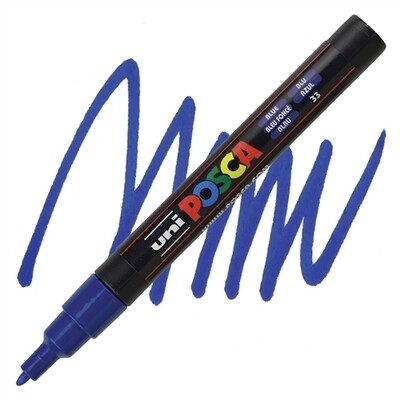 Posca Pen - Bullet Shaped - Blue