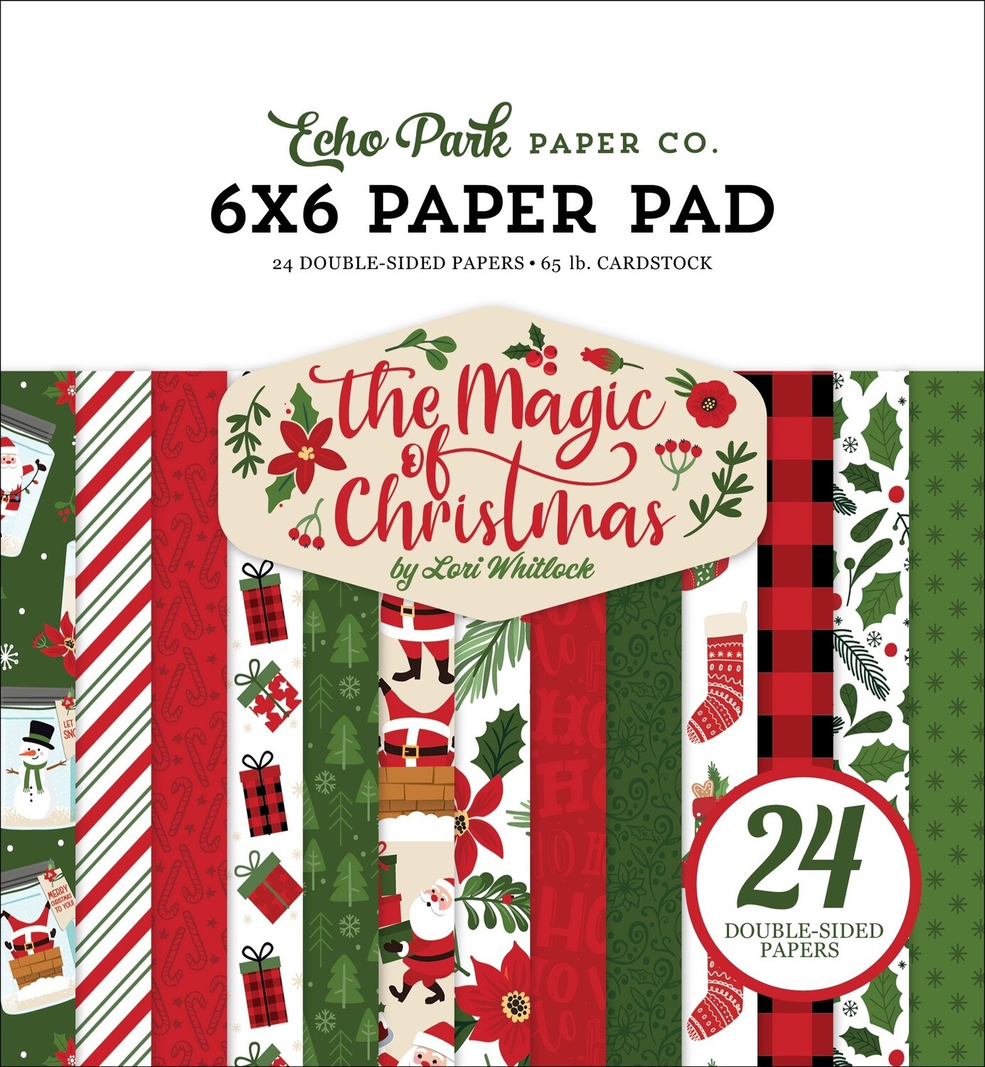 Echo Park The Magic Of Christmas - 6" X 6" Pad