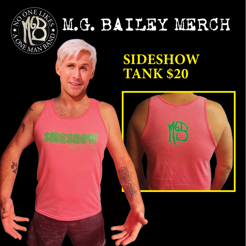 Sideshow Pink Unisex Tank