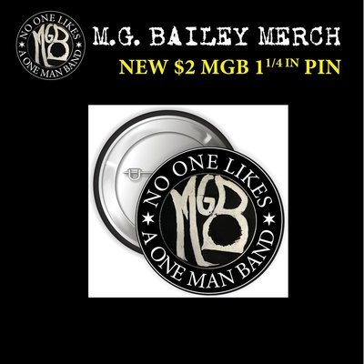 MGB 1 1/4" Button Pin