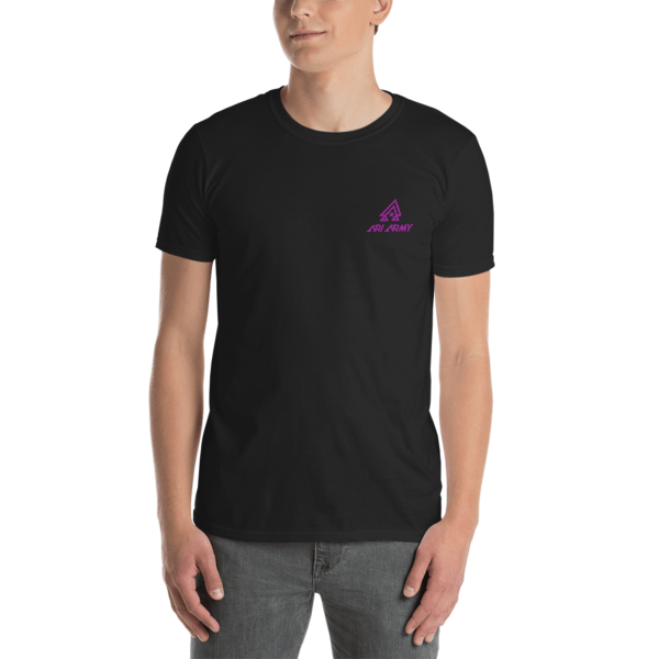 Short-Sleeve Unisex T-Shirt AriArmy Purple Logo