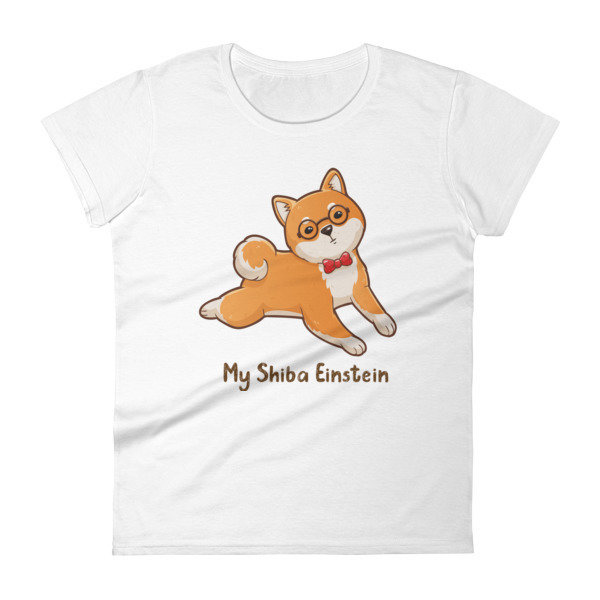Kawaii Shiba Co. My Shiba Einstein Women's short sleeve t-shirt