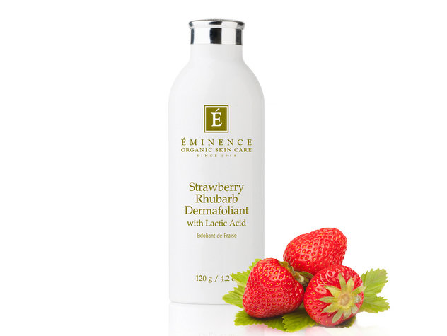 Strawberry Rhubarb Dermafoliant With Lactic Acid