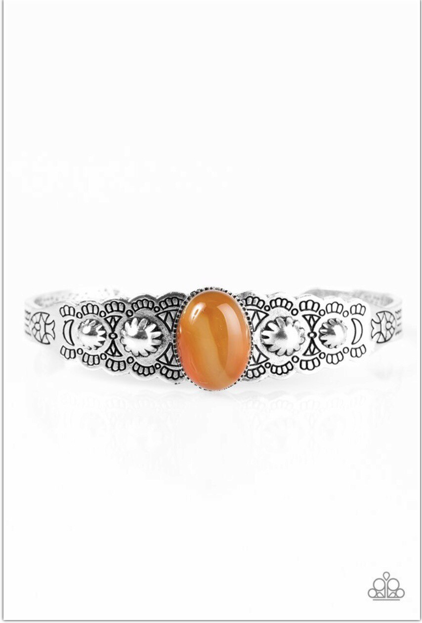 Paparazzi-Desert Escapade-Orange Cuff