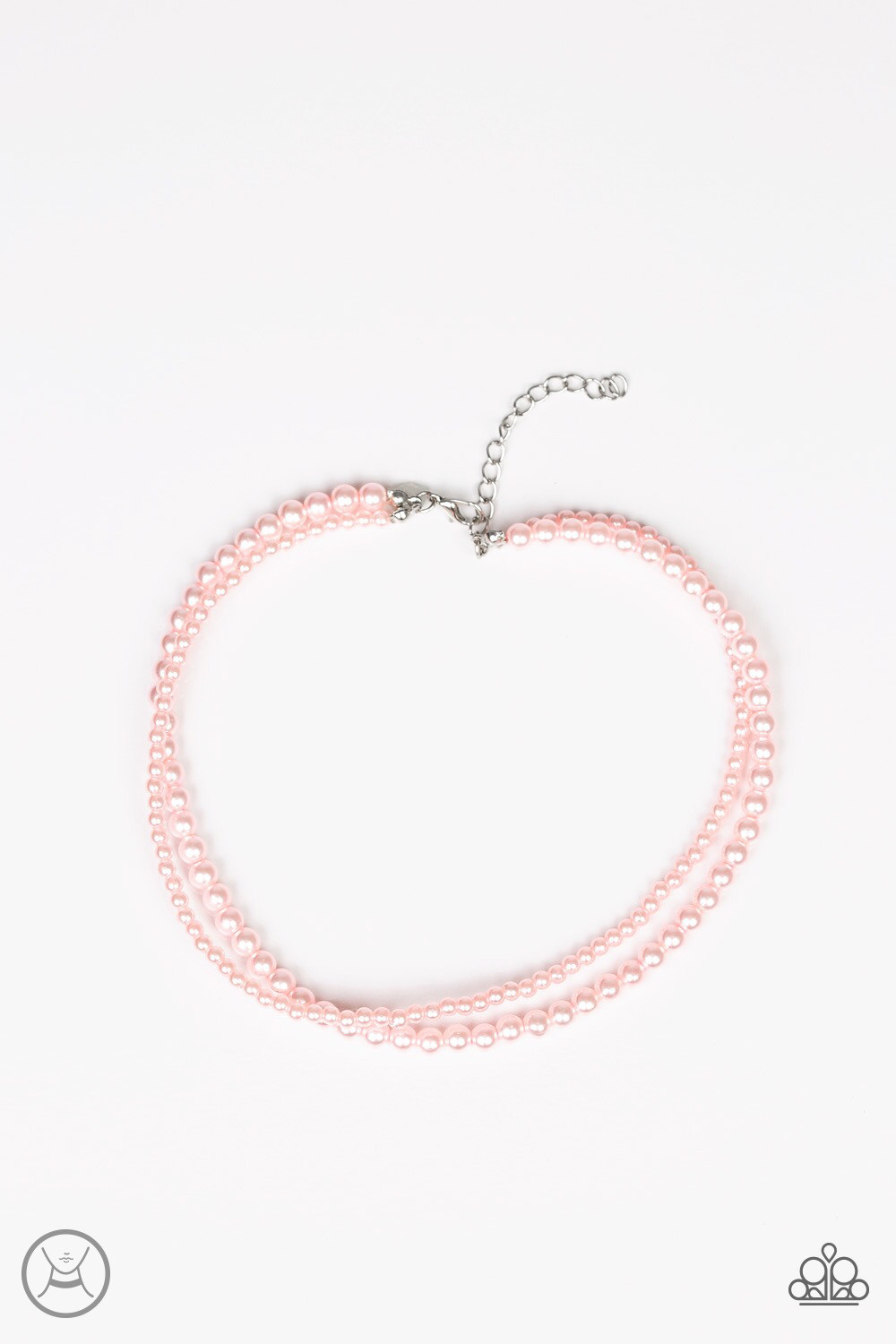 Paparazzi-Ladies Choice-Pink Pearl Choker