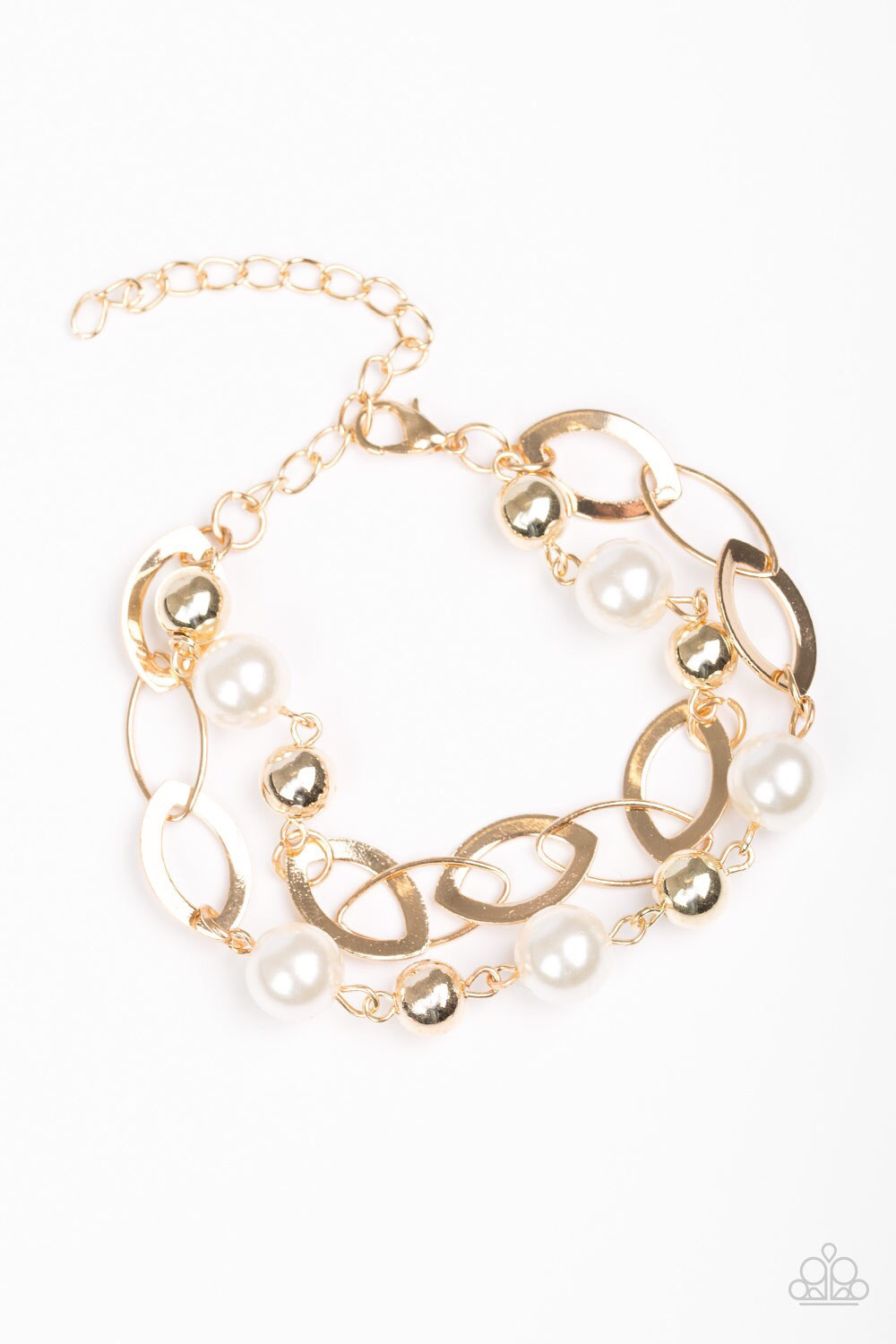 Paparazzi-Winner Glimmer-Gold Pearl
