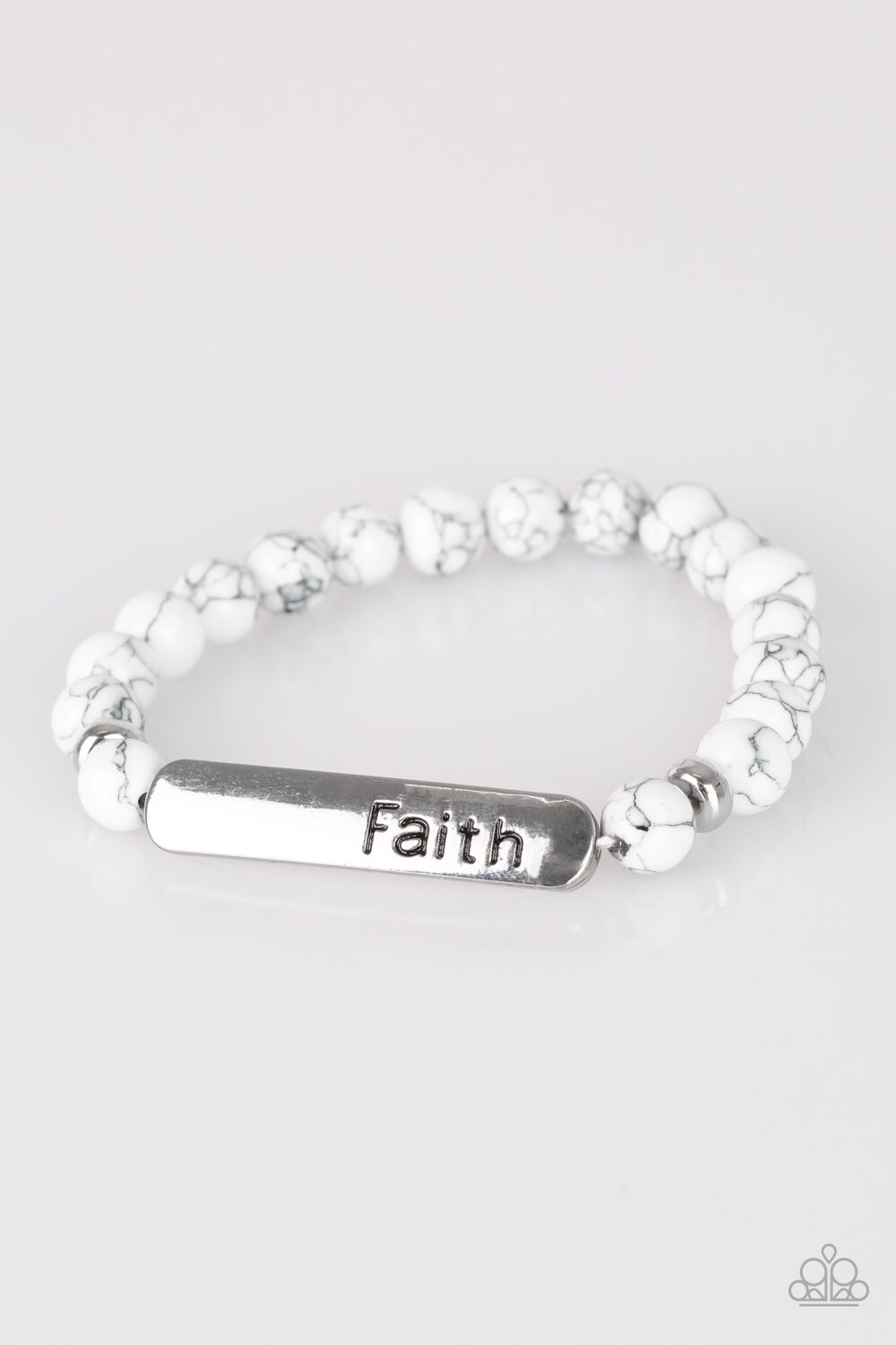 Paparazzi-Fearless Faith-White