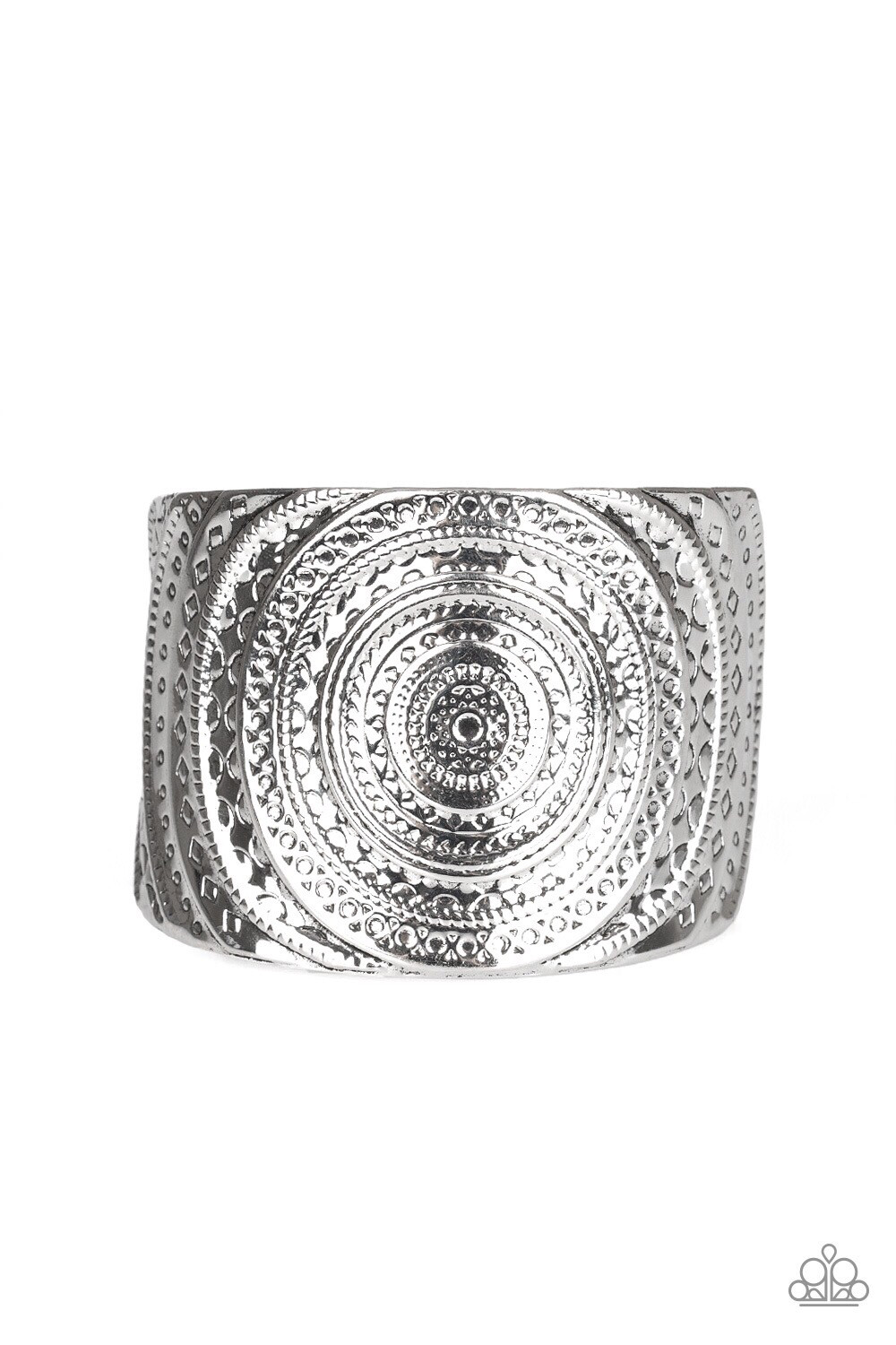 Paparazzi-Bare Your Sol-Silver Cuff