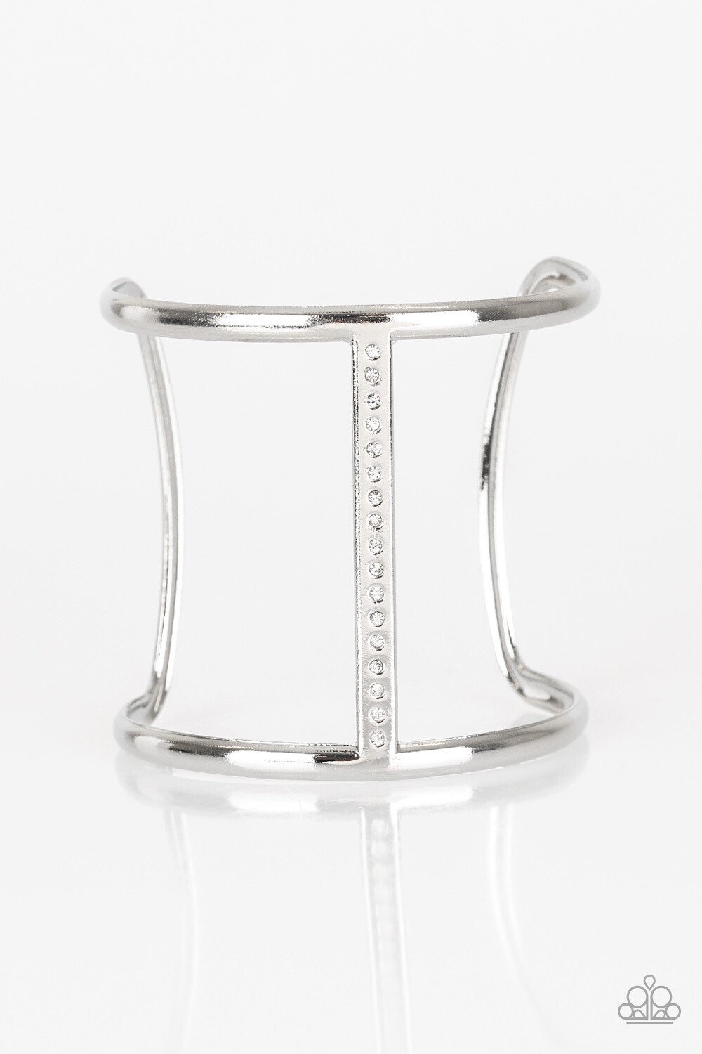Paparazzi-Diamond Deity-White Cuff